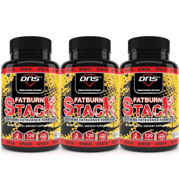 Hovedbilde 3-Pack STACK - Extreme Fat Burner