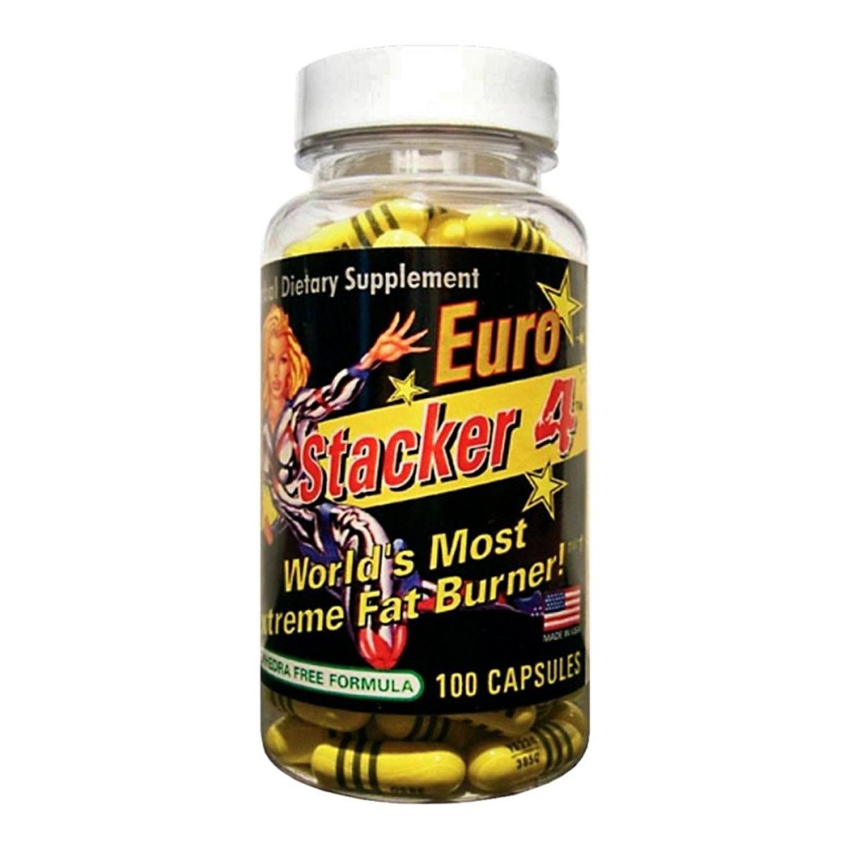 Stacker 4 Fat Burner - 100 kapsler