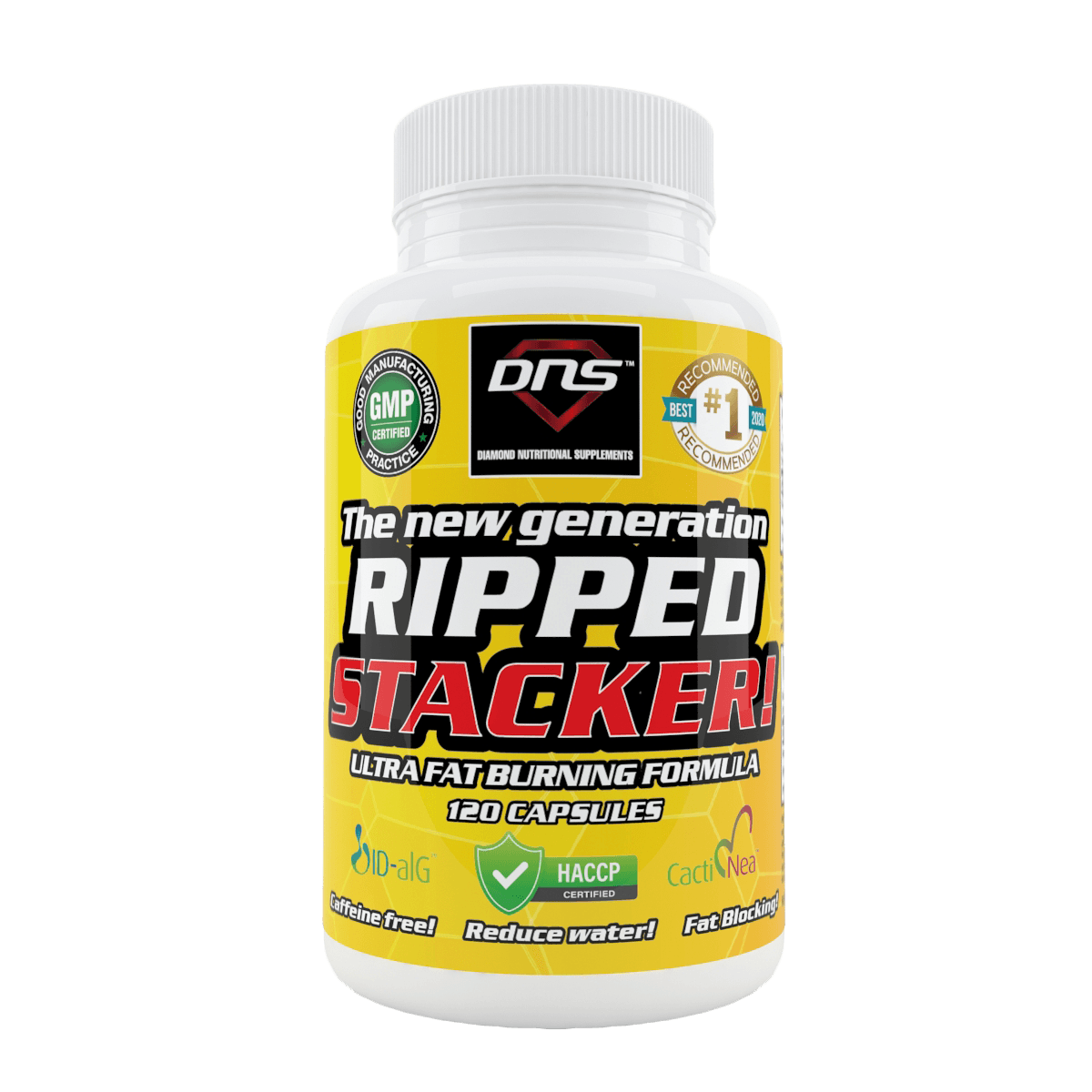 Nyhet! Ripped Stacker! Ultra Fatburning Formula - 120 kapsler