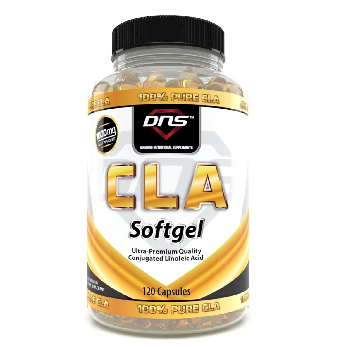 100% Pure CLA - 120 Kapsler