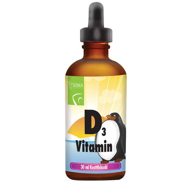 Hovedbilde D3 Vitamin for Barn - Uten smak