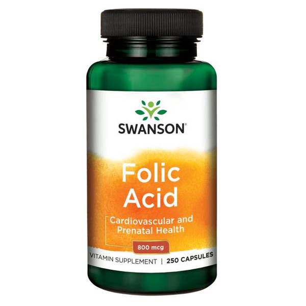 Hovedbilde Folic Acid Folsyre - 800 mcg - 250 kapsler